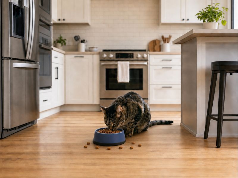 Chat qui mange trop vite : 4 solutions testées qui fonctionnent