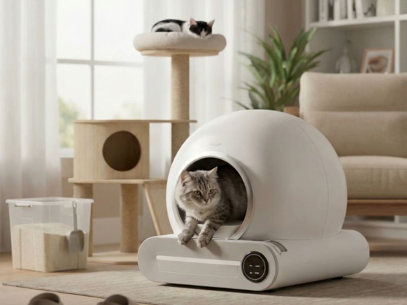 Comment habituer son chat à une litière automatique ?