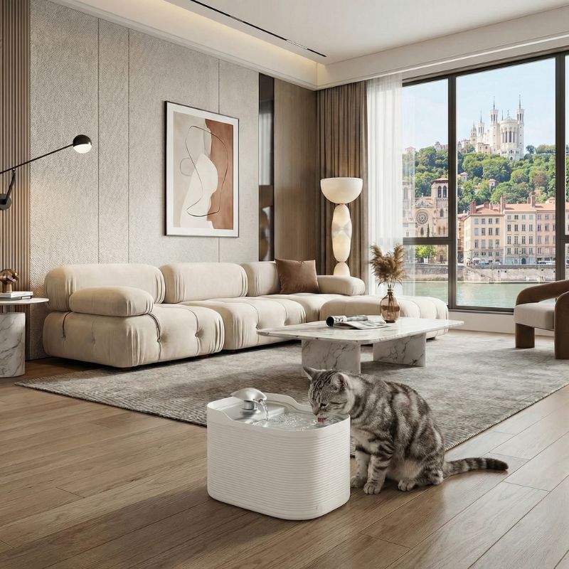 Fontaine à Eau Connectée pour Chat | NORDFLOW