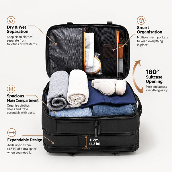 REXTON Vacuum Travel Backpack